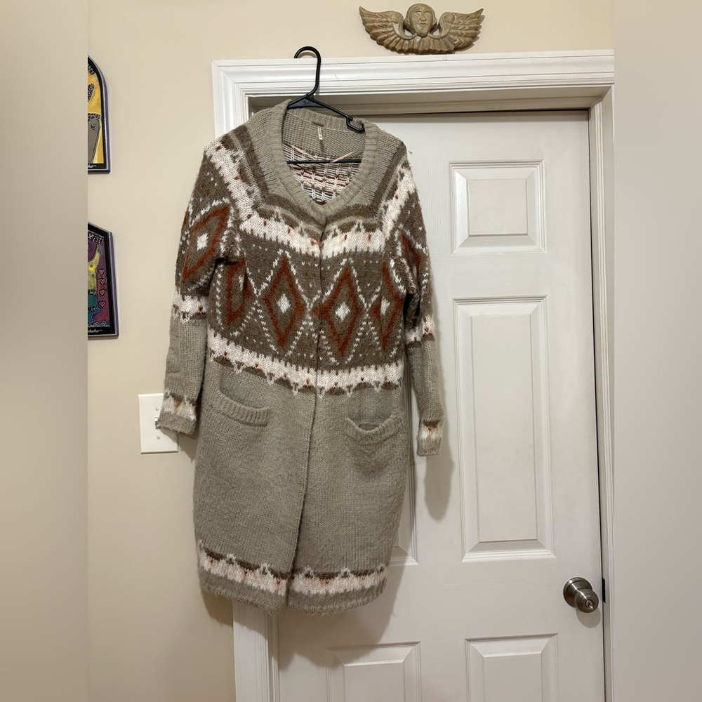 Vintage free people cardigan